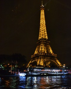 Eiffel Tower at night