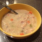 Cream of Chicken Wild Rice Soup!